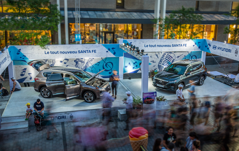 Montreal Jazz Festival Activation