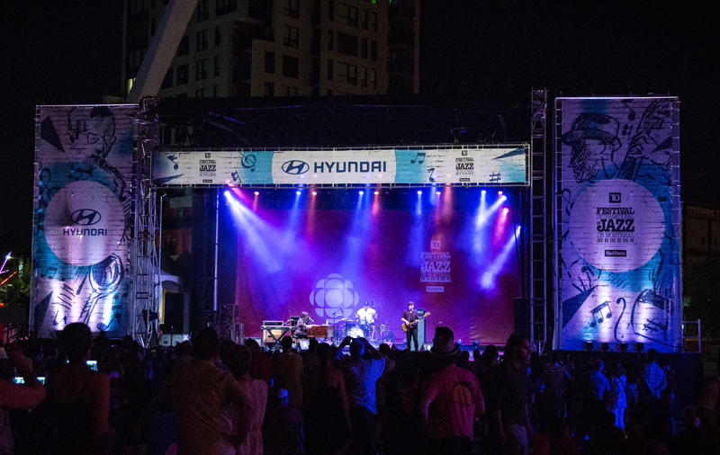 Montreal Jazz Festival Activation