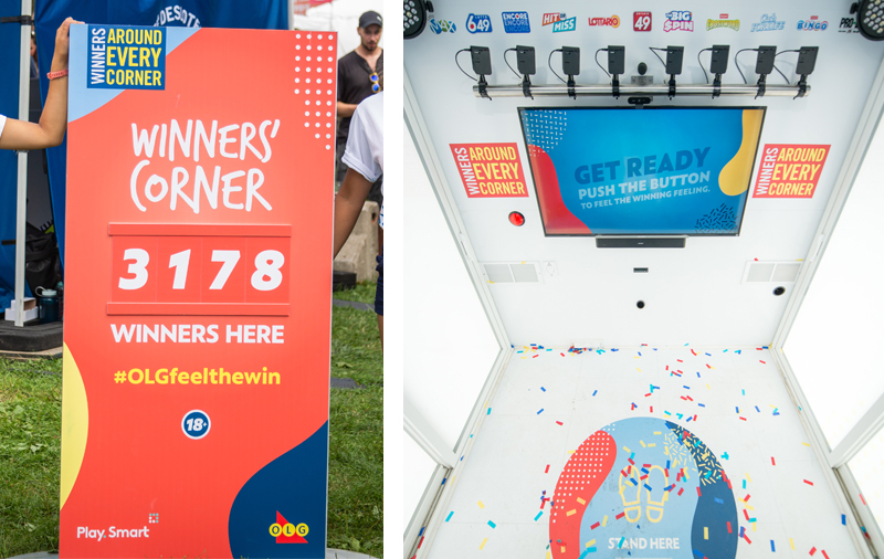 Winners Corner Activation
